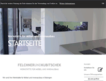 Tablet Screenshot of felchner-kubitschek.de